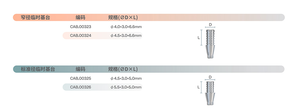临时基台